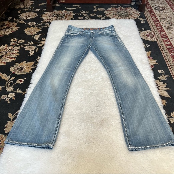 Rock Revival Buckle Sasha Easy Boot Women Jeans size 27 - Picture 6 of 12